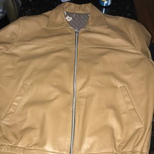 Men’s Vintage Giorgio Armani Leather coat